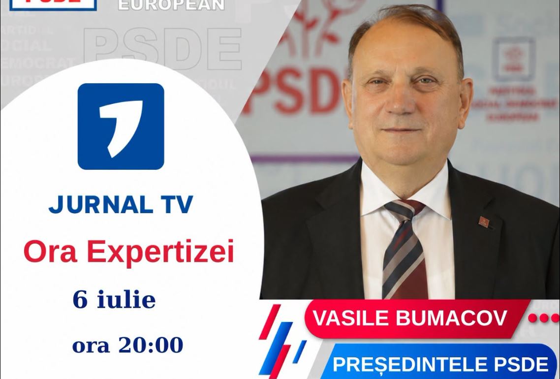 Vasile Bumacov la emisiunea Ora Expertizei, Jurnal TV